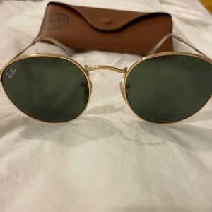 Ray-ban Round Metal Sunglasses